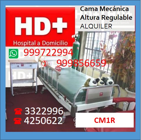 C. Cama Clinica Mecánica CM1R   ALQUILER